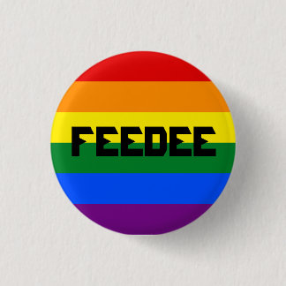 Badge Rond 2,50 Cm Pin gai de Feedee