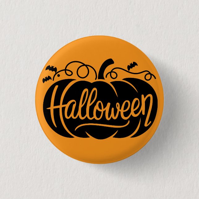 BADGE ROND 2,50 CM PIN HALLOWEEN (Devant)