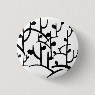 Badge Rond 2,50 Cm Pin moderne de branches