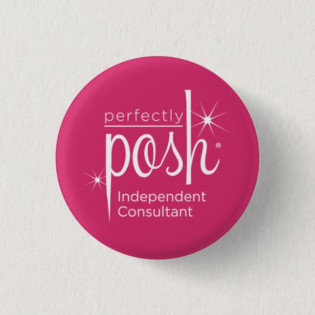 Badge Rond 2,50 Cm Pin parfaitement snob d'IC (Devant)