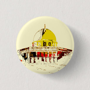 Badge Rond 2,50 Cm Pin the Beauty : Dôme du Bouton Rocher