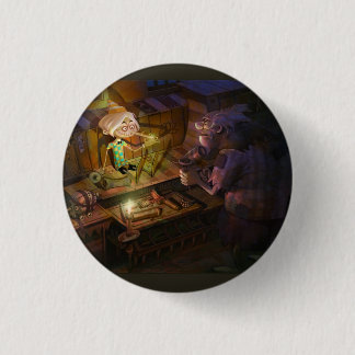 Badge Rond 2,50 Cm Pinocchio