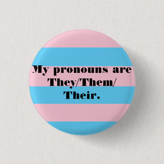 Badge Rond 2,50 Cm Pins Pronoun - Ils/Eux