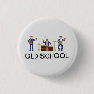 Badge Rond 2,50 Cm Pixel Art - Power Trio - Bouton