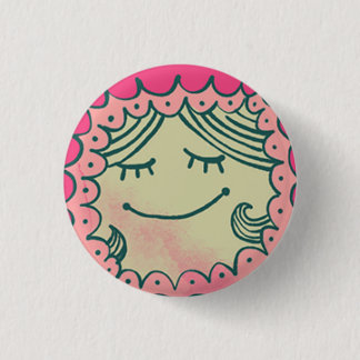 Badge Rond 2,50 Cm Plaque Fille ronde #mamamorfosis
