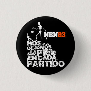 Badge Rond 2,50 Cm Plaque nous NOUS LAISSONS la PEAU DANS CHAQUE