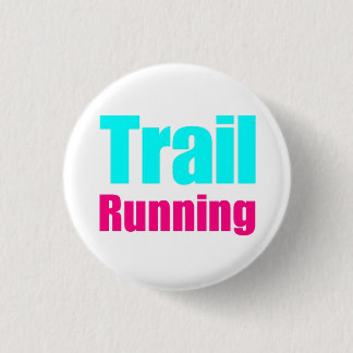 Badge Rond 2,50 Cm Plaque « Trail Running "