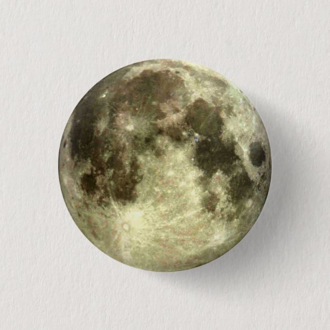 Badge Rond 2,50 Cm Pleine lune (Devant)