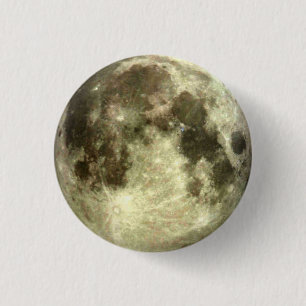 Badge Rond 2,50 Cm Pleine lune