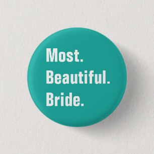 Badge Rond 2,50 Cm Pleins boutons personnalisables de mariage