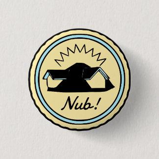 Badge Rond 2,50 Cm Pointe ! Bouton