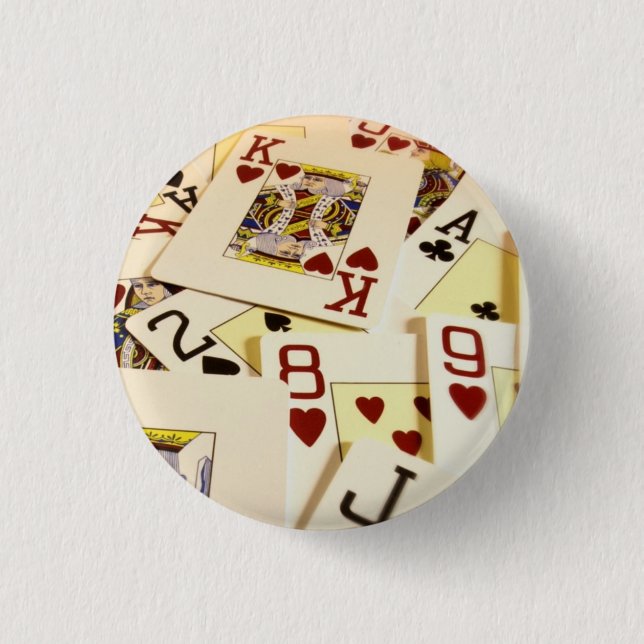 BADGE ROND 2,50 CM POKER (Devant)