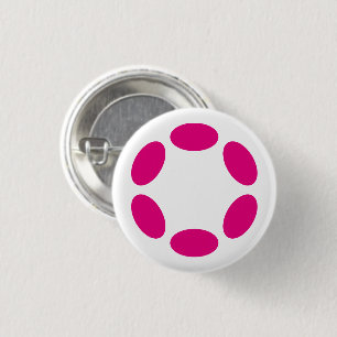 Badge Rond 2,50 Cm Polkadot