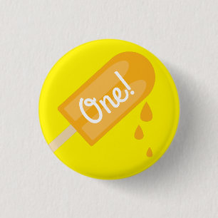 Badge Rond 2,50 Cm Popsicle mignonne Summer Fête d'anniversaire des e