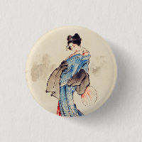 Portrait complet de la femme par Katsushika Hokusa