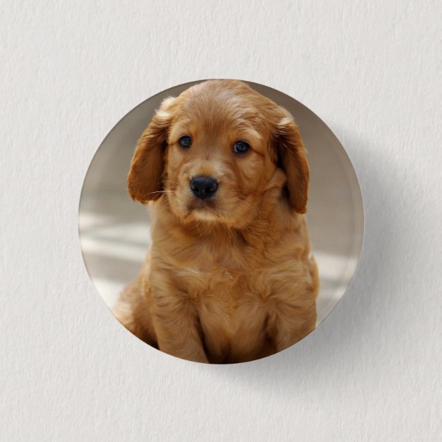 Badge Rond 2,50 Cm Portrait de marionnette (Devant)