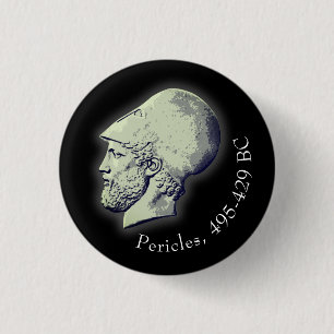 Badge Rond 2,50 Cm Portrait de Pericles