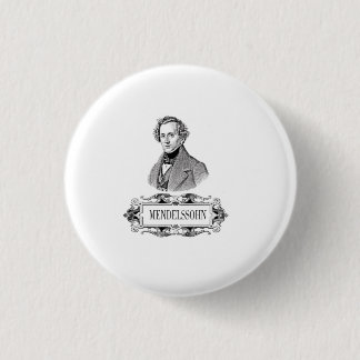 BADGE ROND 2,50 CM PORTRAIT MENDELSSOHN