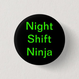 Badge Rond 2,50 Cm Poste de nuit Ninjas