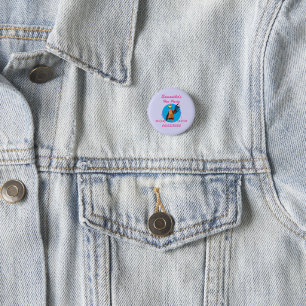 Badge Rond 2,50 Cm Poules Drôles Soirée de Poulet de Nuit Humour