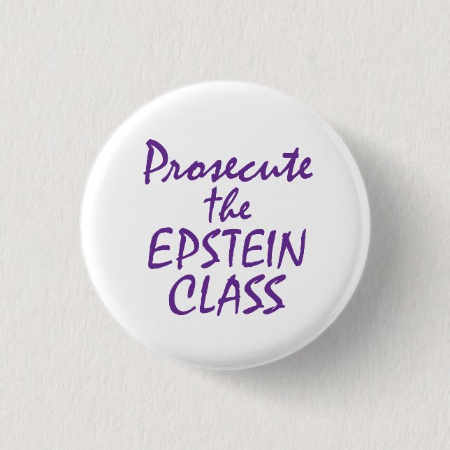 Badge Rond 2,50 Cm Poursuivre la classe Epstein (Devant)