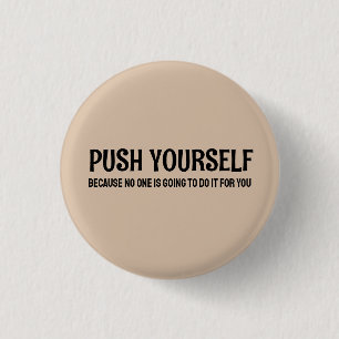 Badge Rond 2,50 Cm Pouvez-Vous - Citations Motivationnelles Gym