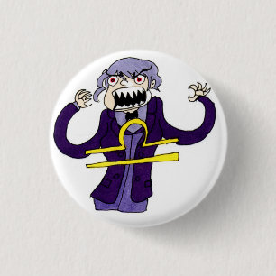 Badge Rond 2,50 Cm Power of the Libra