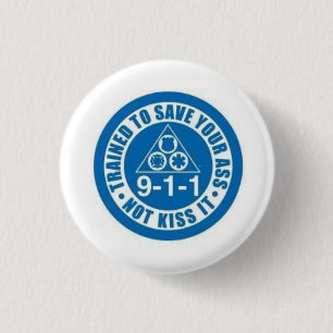 Badge Rond 2,50 Cm Premiers répondeurs