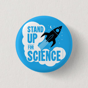 Badge Rond 2,50 Cm Préparez-vous pour le Rocket Science