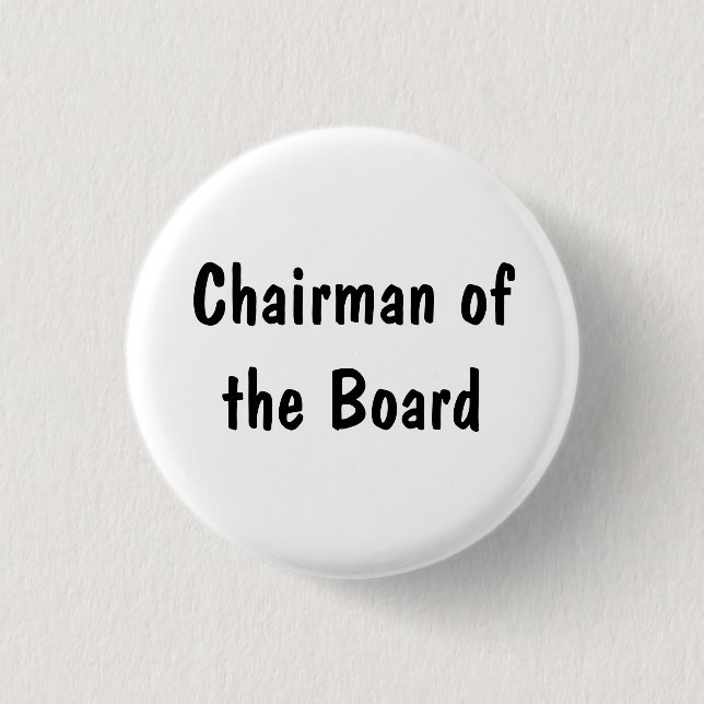 Badge Rond 2,50 Cm Président du Conseil (Devant)