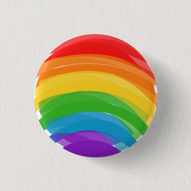 Badge Rond 2,50 Cm Pride arc-en-ciel (Devant)