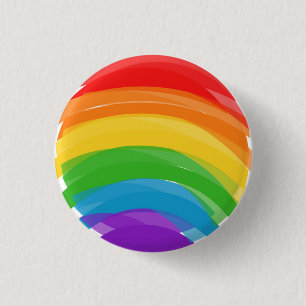 Badge Rond 2,50 Cm Pride arc-en-ciel