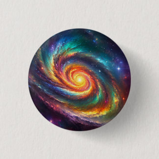 Badge Rond 2,50 Cm Pride Galaxy - 