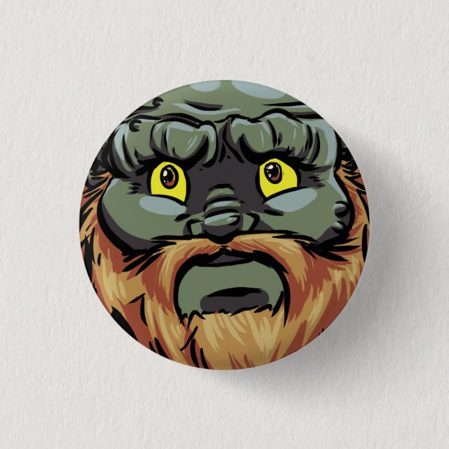 Badge Rond 2,50 Cm Prier le Pin de Zukah (Devant)