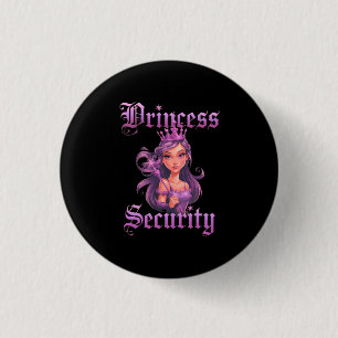 Badge Rond 2,50 Cm Princesse Sécurité : Gardez votre petit Pourcentag
