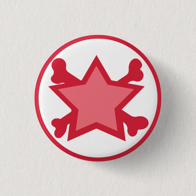 Badge Rond 2,50 Cm Prix de monde des stars (Devant)