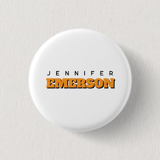Badge Rond 2,50 Cm Professional minimalist modern plain  (Devant)