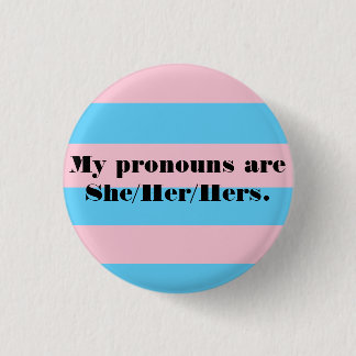 Badge Rond 2,50 Cm Pronounounouns Pin - Elle