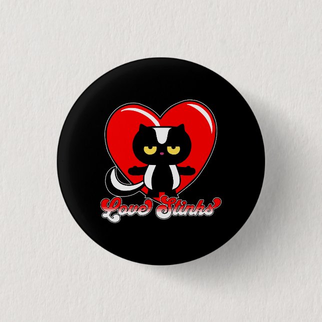 Badge Rond 2,50 Cm Puits d'amour rétro (Devant)