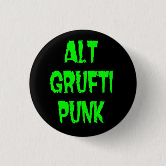 Badge Rond 2,50 Cm Punk d'Altgruftipunk