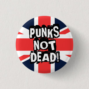 Badge Rond 2,50 Cm Punks pas complètement