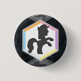 Badge Rond 2,50 Cm PVL ButtonHorse #1