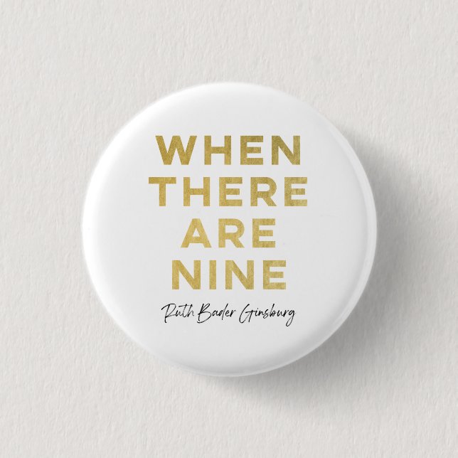 Badge Rond 2,50 Cm Quand Il Y A Neuf (Devant)