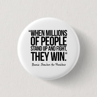 Badge Rond 2,50 Cm Quand les millions de personnes se lèvent -
