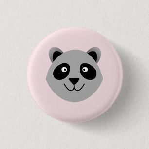 Badge Rond 2,50 Cm Raccoon