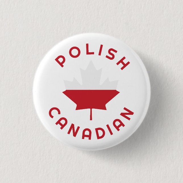 Badge Rond 2,50 Cm Racines canadiennes (Devant)