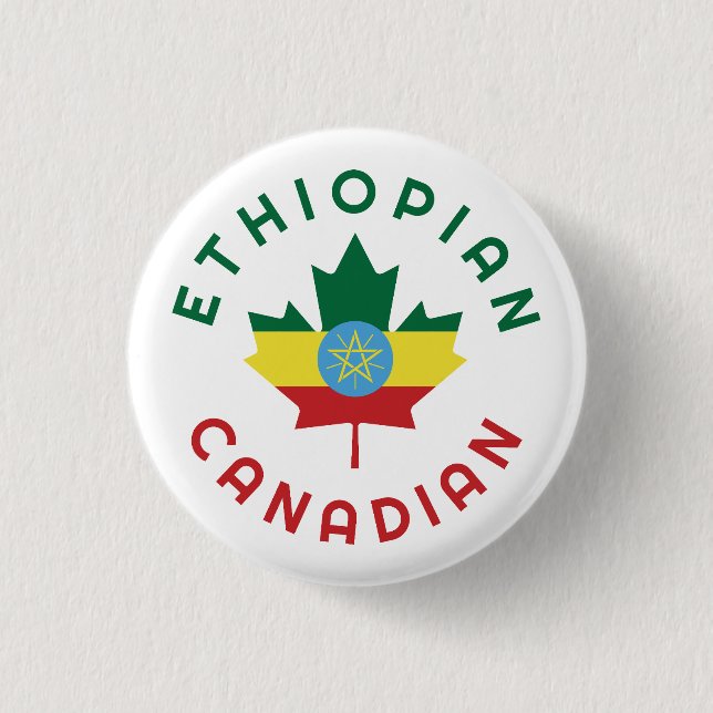 Badge Rond 2,50 Cm Racines canadiennes (Devant)