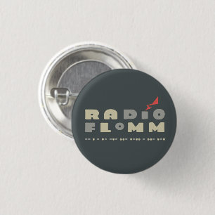 Badge Rond 2,50 Cm RADíO FLoMM