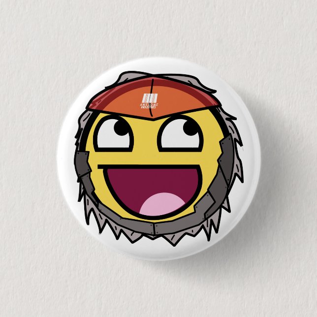 Badge Rond 2,50 Cm Raiden impressionnant (Devant)