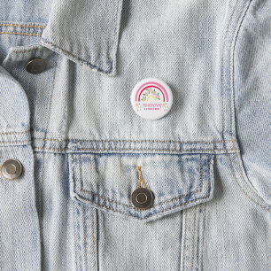 Badge Rond 2,50 Cm Rainbow Teaching est un travail de coeur